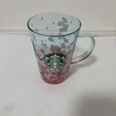 スターバックス SAKURA 2025 桜 ガラスマグ 414ml ピンク