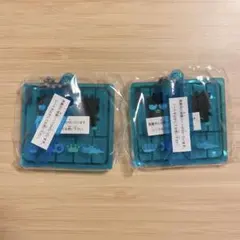 ★ サンリオ プラスチックモデル アクリル キーホルダー バツ丸 2個セット ★