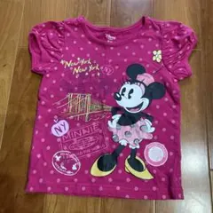 ミニーちゃん Tシャツ110cm ディズニーストア New Yorkデザイン