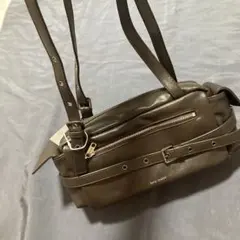 Samo ondoh ダークブラウン ショルダーバッグ