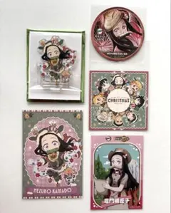 鬼滅の刃　阿波踊り　コースター　クリスマス　アクリルスタンド　竈門禰豆子