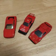 旧トミカ 3台セット　スカイライン、LP500S、テスタロッサ