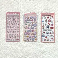 ハローキティ ボンボンドロップシール　ミニ　コットンパフィ　ペタメロウ　正規品