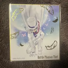 怪盗キッド　ミニ色紙　金色箔押し