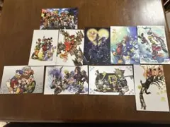 キングダムハーツ プレミアムポストカードセットAB