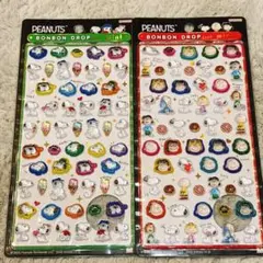 正規品　ボンボンドロップシール　スヌーピー&フレンズ　スヌーピー&きょうだいたち