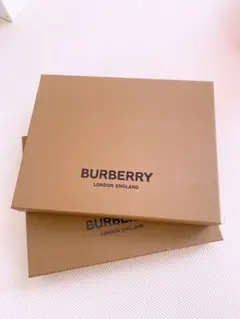 BURBERRY 服用ギフト箱 大きめ ブラウン　2個