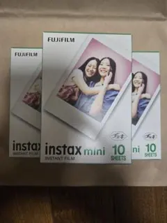 FUJIFILM instax mini インスタントフィルム 3パック