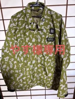超美品 初期エイプ レインジャケット 迷彩 デジカモ 90s NIGO期 M