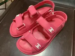 【美品】CHANEL サンダル　36 23センチのサムネイル