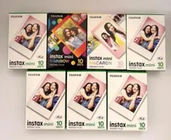 富士フィルム　チェキフィルム　instax mini 10枚×7