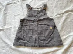 【美品】ザラベビー　コーデュロイ　サロペットスカート　74cm