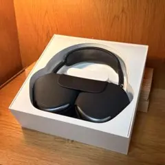 AirPods Max スペースグレイ 保護ケース・クッション付 完備品