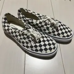 VANS エラ　チェッカーフラッグ スニーカー