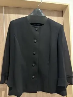 フォーラブリーウーマン ブラックフォーマル ブラウスワンピースセットアップ