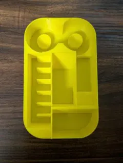 ポケカ 海外 tin缶 用 ダメカン ケース 仕切り 収納 黄色【全8色】