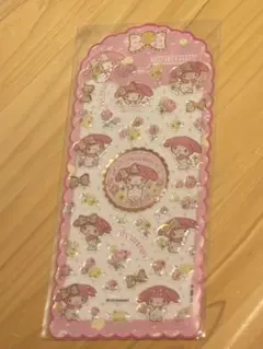 【未開封】サンリオ　マイメロディ　ぷっくりシール