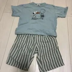 スヌーピー 半袖ティシャツ&パンツセット売り　140