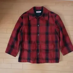 Emmeci ウールチェックジャケット レッド系 メンズのサムネイル
