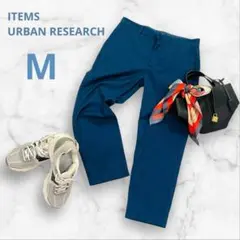 アイテムズアーバンリサーチ テーパードパンツ ネイビー 38 M