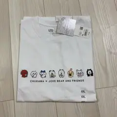 新品タグ付き　ちいかわ　UT UNIQLO 白　半袖Tシャツ　XXL