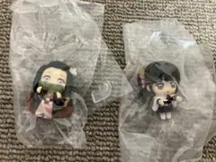 鬼滅の刃　ならぶんです。　カプセルトイ　禰豆子 カナヲ