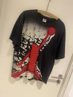 80s当時物 NIKE 肩掛けジョーダン Tシャツ 紺タグ ヴィンテージ レア