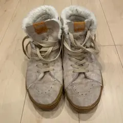 レア　VANS ファーハイカットスニーカー US 10M