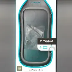 iPhone 14 耐衝撃 ケース ViAMO freely ライトグレー
