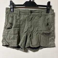 ガールズ 150 カーキ色のショートパンツ