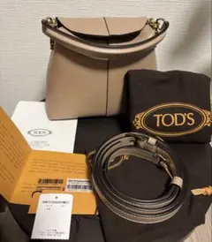 トッズ Tod's マイクロ Tケース メッセンジャーバッグ