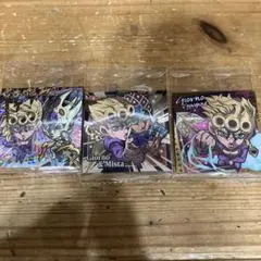 ジョジョ　5部　黄金の風　ウエハースシール　ジョルノセット