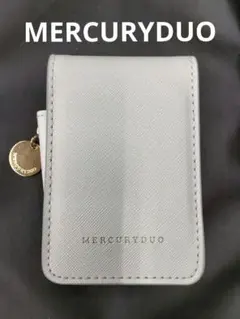 MERCURYDUO ミラー付きポーチ ホワイト