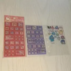 【正規品】タイルシール キティ クロミ うるちゅる サンリオ