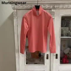 Munsingwear マンシングウェア インナーシャツ M ピンク系 ドット