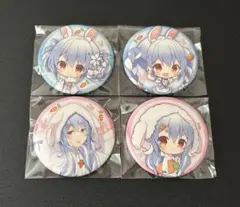 BlueJourney スクエア缶バッジ 兎田ぺこら Amazon.co.jp: 兎田ぺこら お正月 箔押し缶バッジ 3期生 正月