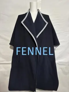 FENNEL フェンネル　マントケープ　ポンチョ　コート美品