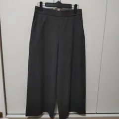 【ALPHACUBIC】 ワイドパンツ Mサイズ 未使用に近い ダークグレー