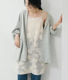 テーラードジャケット　カスタネ