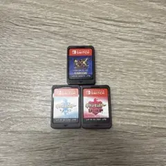 ポケモン ソード ポケモン シールド モンハンダブルクロス 3本セット