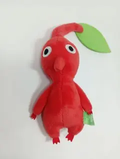 【美品】ピクミン ぬいぐるみマスコット 赤ピクミン（葉）