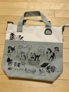 KALDI COFFEE FARM 犬柄 トートバッグのサムネイル