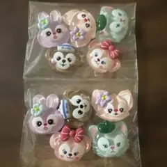 ダッフィー フレンズ デコパ 10個 セット