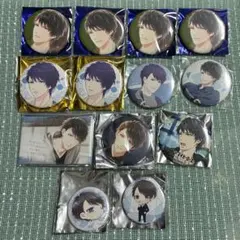 スタンドマイヒーローズ　スタマイ　ドラマト　青山樹　缶バッジ