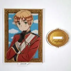 ヘタリア イギリス アクリルスタンド 王座 マルイ - メルカリ