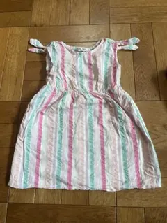Jolly Jury ストライプ ノースリーブワンピース 100cmのサムネイル