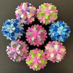 ☆くす玉④　8個セット　花☆