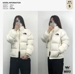【韓国限定】THE NORTH FACE ヌプシ　White label