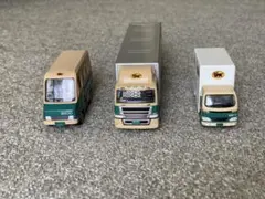 【非売品】トミカ ヤマト運輸トラック ミニカー　3台セット　クロネコヤマトのサムネイル