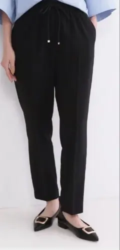 【ストレッチ/防シワ/洗濯機OK】美脚イージーテーパードパンツ